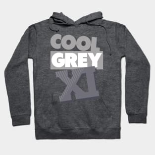 Cool Grey 11 Art 1 Hoodie